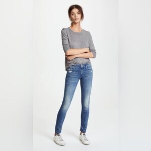 Mother Denim The Looker Graffiti Girl Skinny Jeans W26